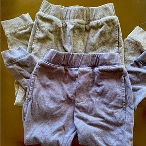 2 - Falls Creek Joggers Sz 5T (grey & navy)